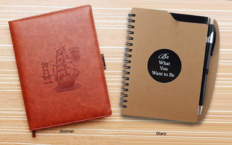 What is the difference between a Journal and a Diary?