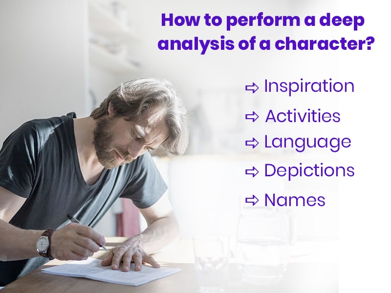 How to perform a deep analysis of a character?