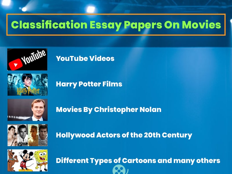 Classification Essay Papers On Movies