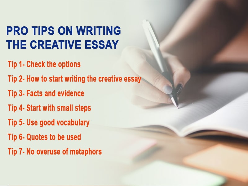 Pro tips on writing the creative essay