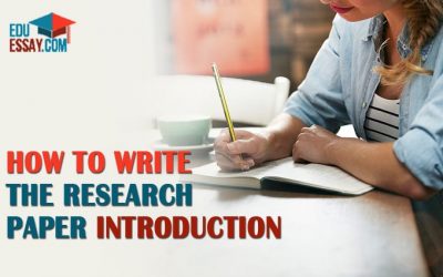 How To Write The Research Paper Introduction