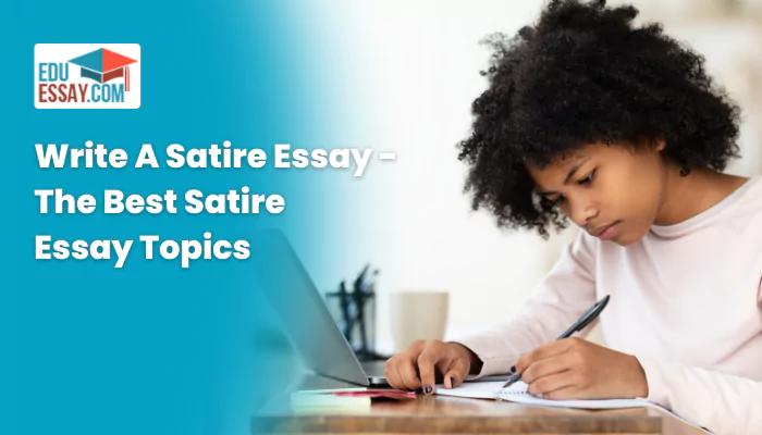 Write A Satire Essay – The Best Satire Essay Topics