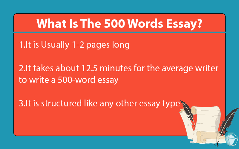 What Is The 500 Words Essay?